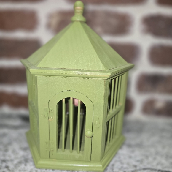 Other - Victorian Style Birdcage That Has Handmade Bird.